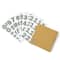 12 Pack: Silver Foil Number Stickers by Recollections™